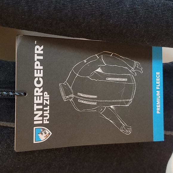 Interceptr mens full zip Kuhl fleece - Picture 2 of 8